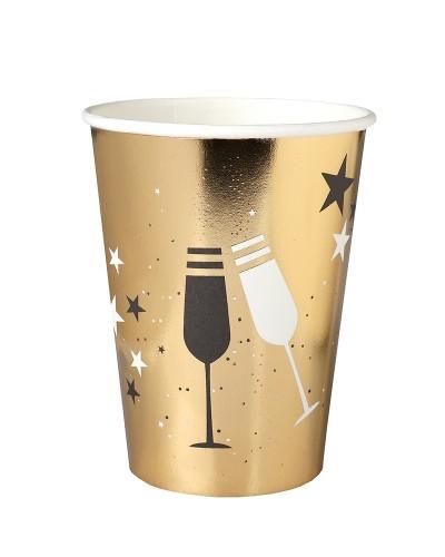 Gobelets carton Bonne Année – 27 cl – Lot de 10