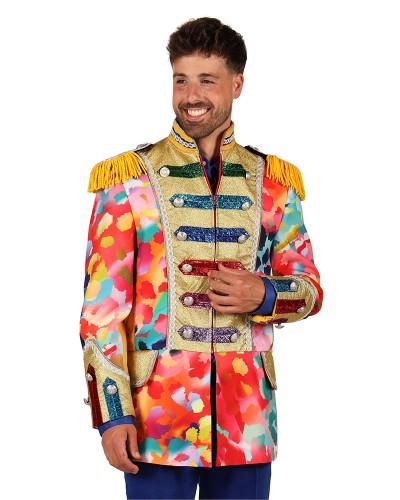 Veste pour homme Éclaboussures de peinture colorée