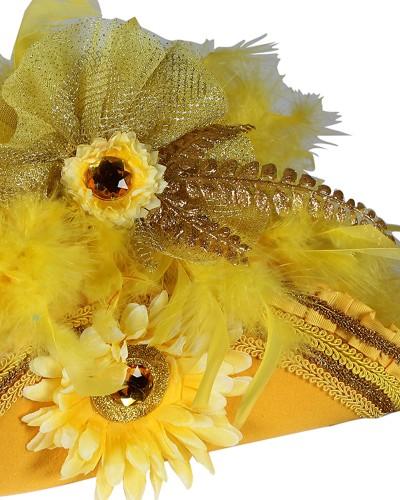 Chapeau de luxe jaune  Premium Class