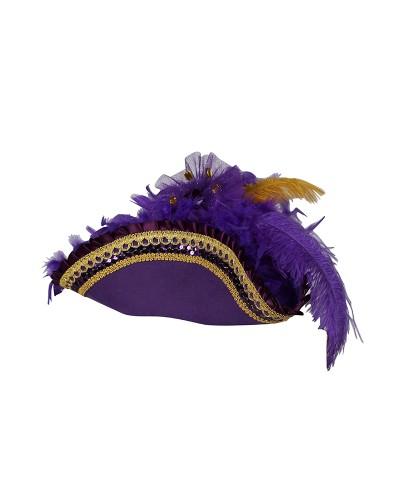Chapeau de luxe violet Premium Class