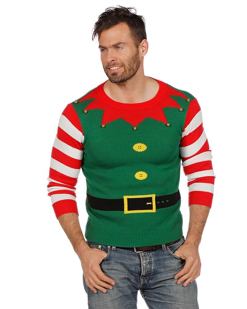 Pull de Noël Vert Elfe