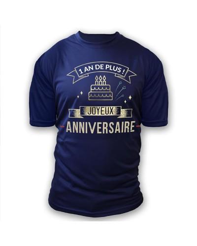 T-shirt homme à dédicacer – Joyeux Anniversaire