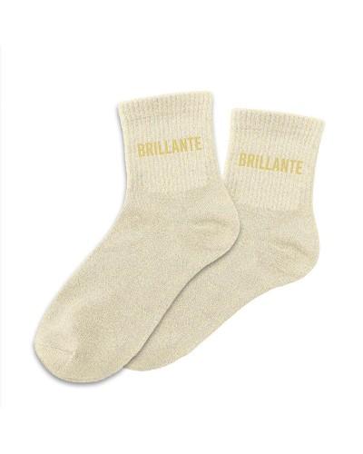Chaussettes paillettes brillante