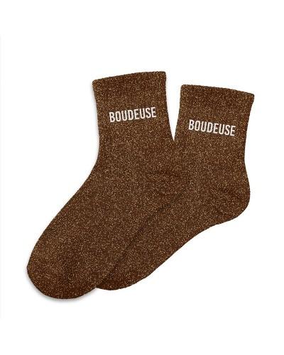Chaussettes paillettes boudeuse