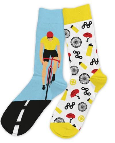 Chaussettes Duo Passion Cyclisme