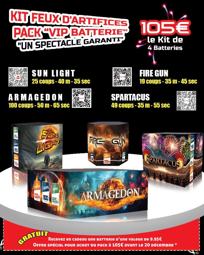 Pack Artifice " VIP Batterie "