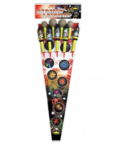 Atomic Leisure – Lot de fusées pyrotechniques