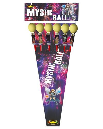 Mystic Ball – Pack de 6 fusées sphériques multicolores