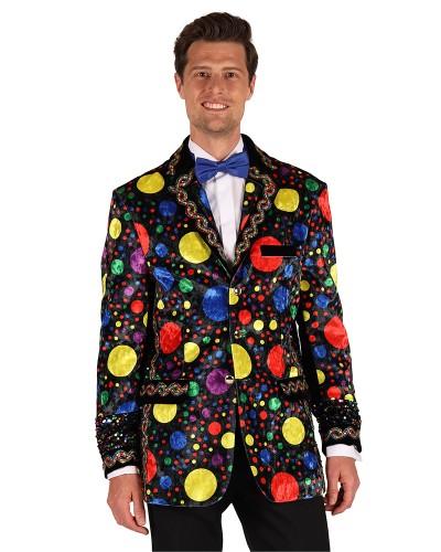 Veste homme à confettis