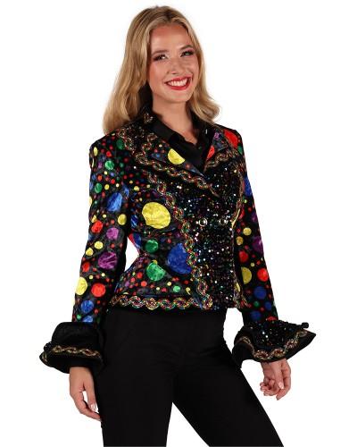 Veste femme à confettis