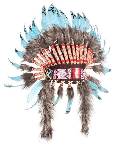 Coiffe indienne de luxe "Apache"