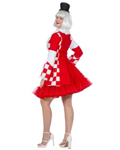 Veste Brabant rouge et blanche femme