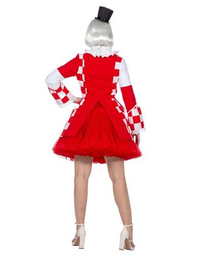 Veste Brabant rouge et blanche femme