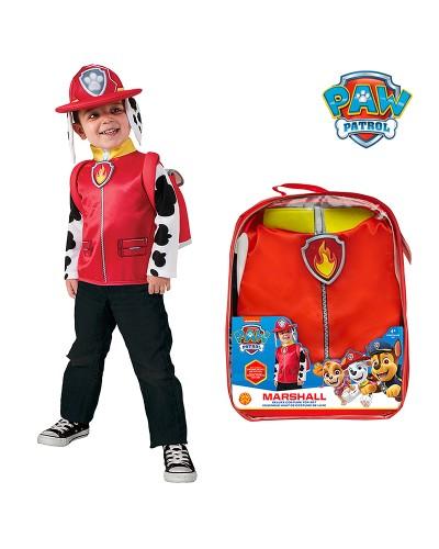 Déguisement de Marcus de Pat’ Patrouille avec sac à dos enfant