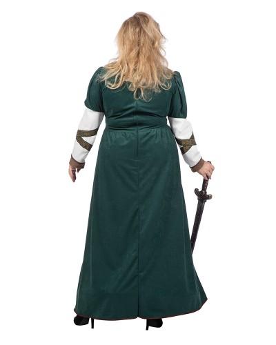 Déguisement de femme Guerrière Viking robe longue