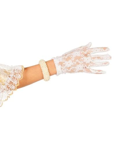Gants en dentelle élégante