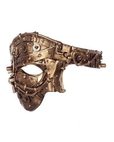 Masque demi-visage mécanique