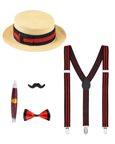 Set accessoires Gentleman Années 20 Charleston