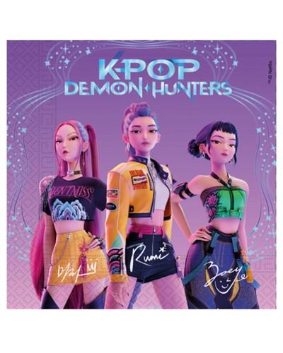Serviettes en papier K-Pop Demon Hunters