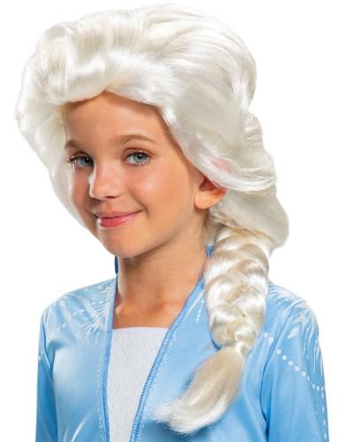 Perruque Enfant Princesse Reine des Neiges Elsa Disney