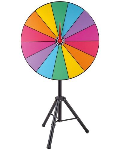 Roue de la chance sur pied 80 cm
