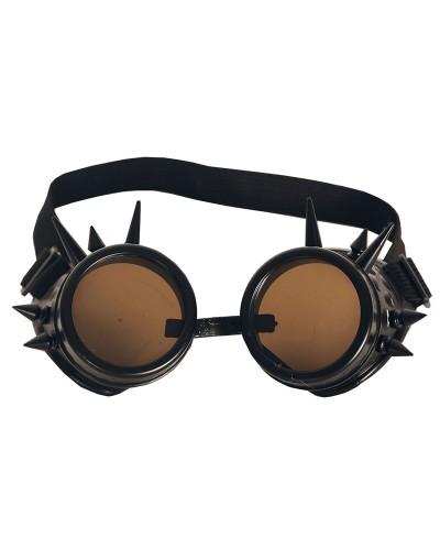 Lunettes steampunk noir