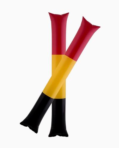Bâtons supporters gonflables Belgique - lot de 2