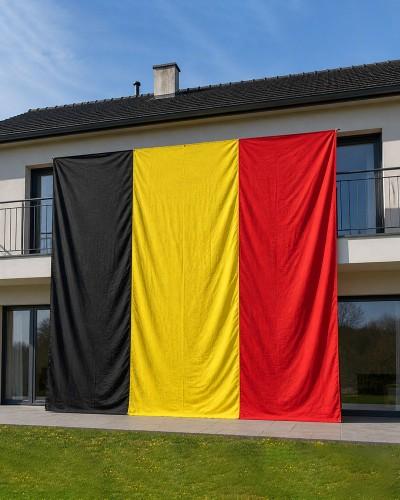 Drapeau Belgique XL 436 x 350 cm