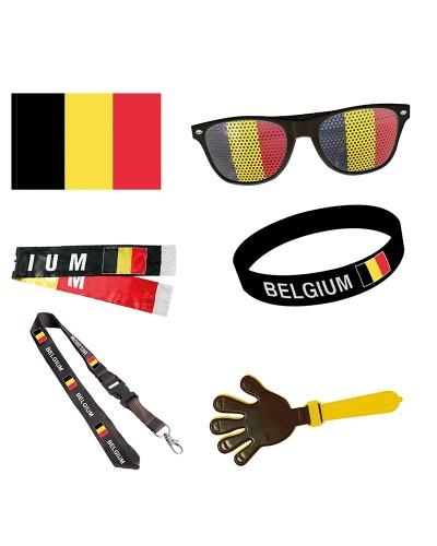 Fan kit supporters Belgique 6 pcs