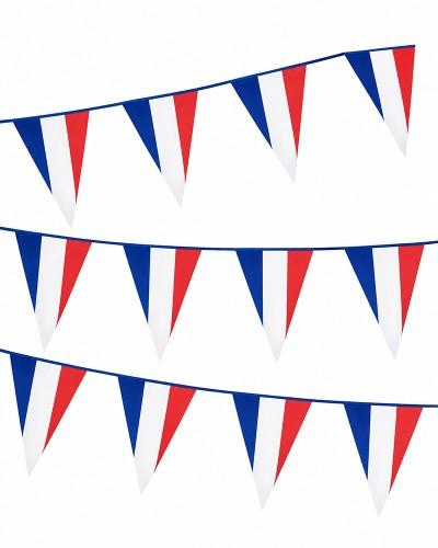 Guirlande 5 m 10 drapeaux France