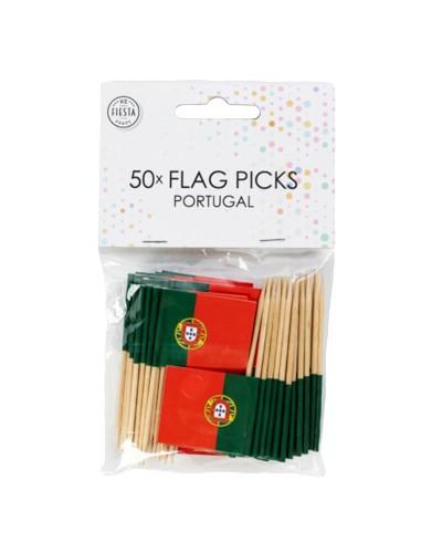50 pics drapeaux Portugal décoration table supporter