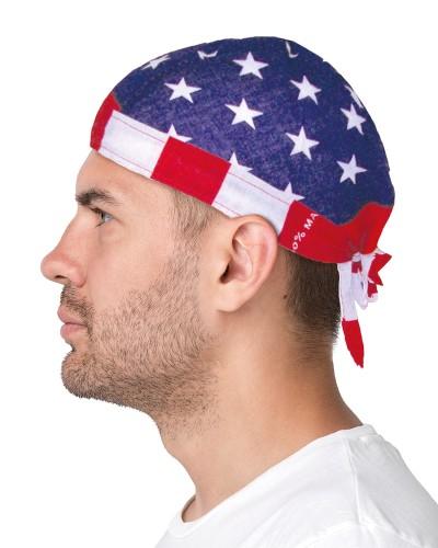 Bandana USA bleu rouge blanc
