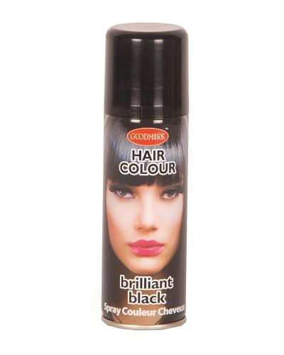 Spray couleur cheveux noir 125 ml