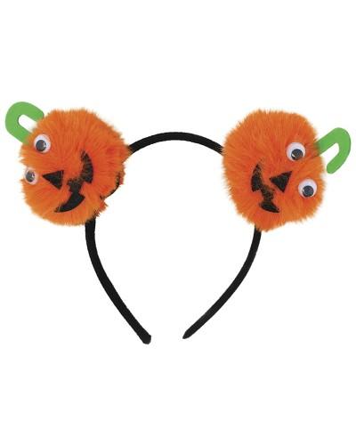 Diadème citrouilles Halloween enfant