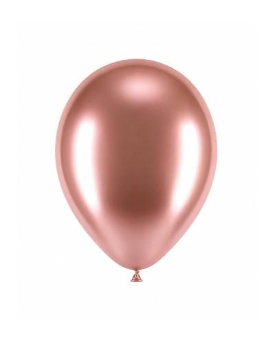 Ballons rose gold brillants 5″ 100 pcs