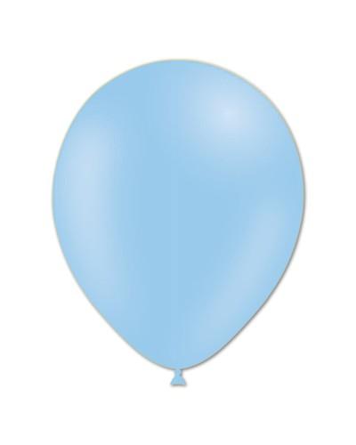 Ballons latex bleu mat 12″ – Ø 30 cm – Sachet de 100 pièces