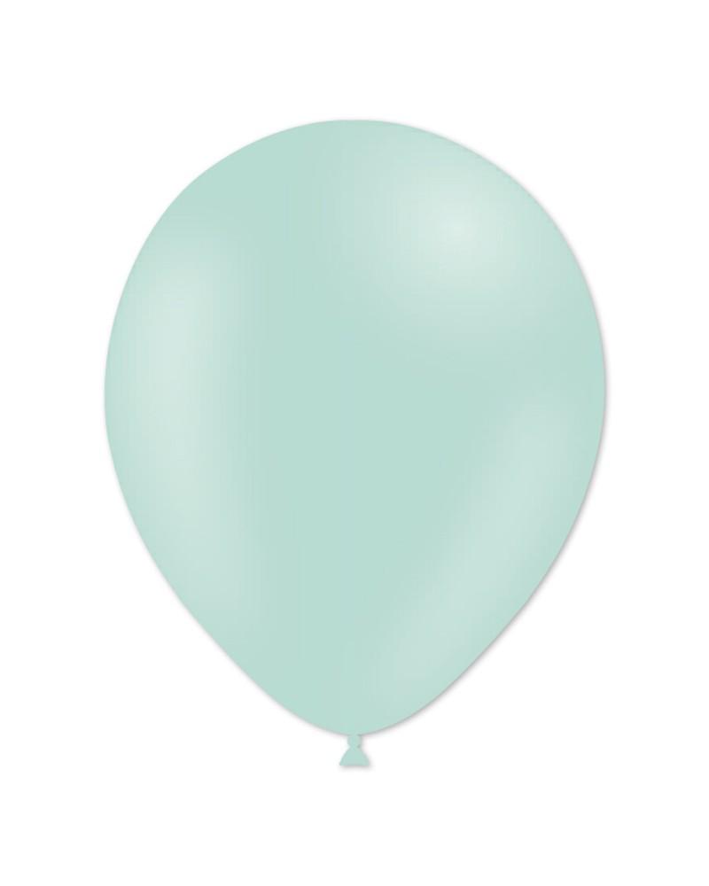 Ballons latex verts mat 12″ – Ø 30 cm – Sachet de 100 pièces