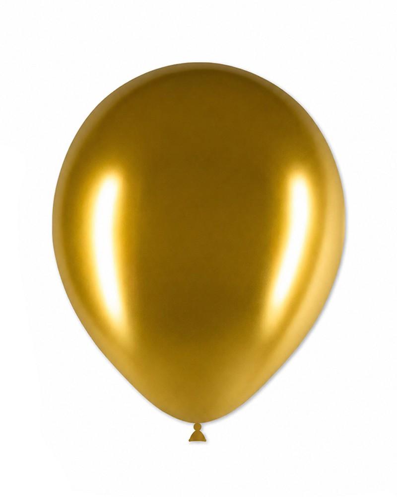 Ballons latex or brillant 12″ – Ø 30 cm – Sachet de 50 pièces
