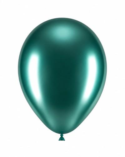 Ballons latex verts brillant 12″ – Ø 30 cm – Sachet de 50 pièces