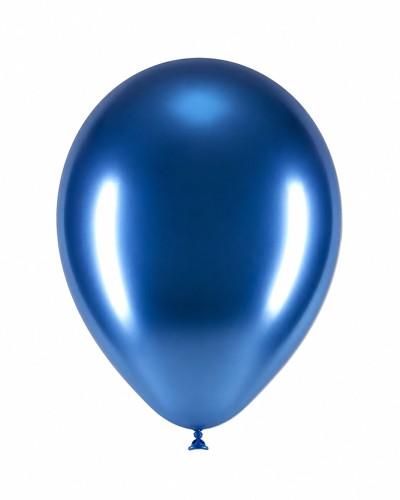 Ballons latex bleus brillant 12″ – Ø 30 cm – Sachet de 50 pièces