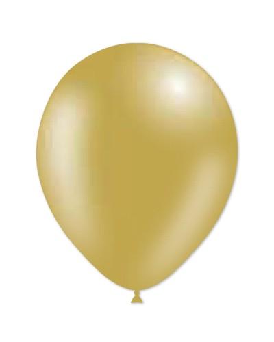 Ballons latex moutarde vintage 12″ – Ø 30 cm – Sachet de 100 pièces