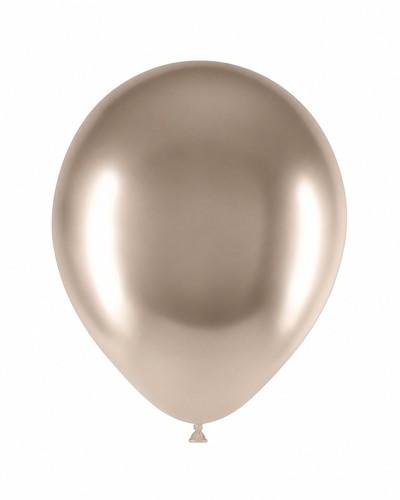 Ballons latex beige brillant 12″ – Ø 30 cm – Sachet de 50 pièces