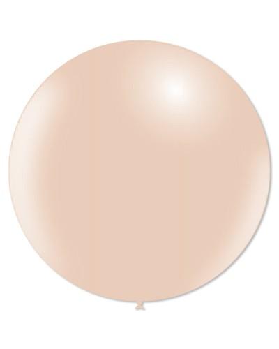 Ballons latex ronds nude pastel 23″ – Ø 60 cm – Sachet de 10 pièces