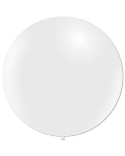 Ballons latex ronds blancs standard 36″ – Ø 91 cm – Sachet de 10 pièces