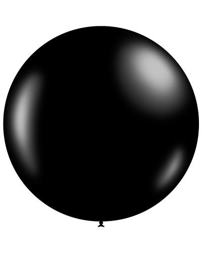 Ballons ronds noirs 36″ 10 pcs