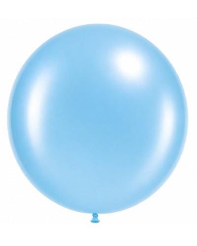 Ballons ronds bleu ciel 36″ 10 pcs