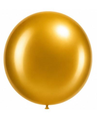Ballons ronds or métalliques 36″ 10 pcs