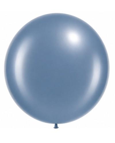 Ballons ronds bleu vintage 36″ 10 pcs
