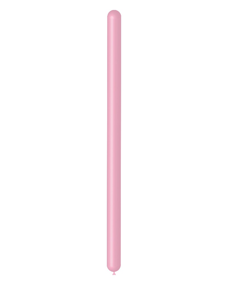 Ballon de modelage 260 rose bébé standard 100 pcs