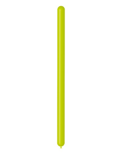 Ballon de modelage 260 vert citron standard 100 pcs
